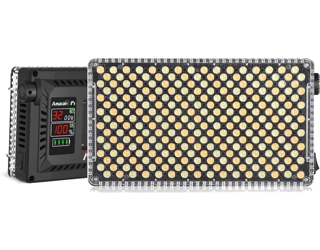 Aputure Amaran AL-F7 On-Camera Variable Color LED Light (3200 to 9500K) - Image 13