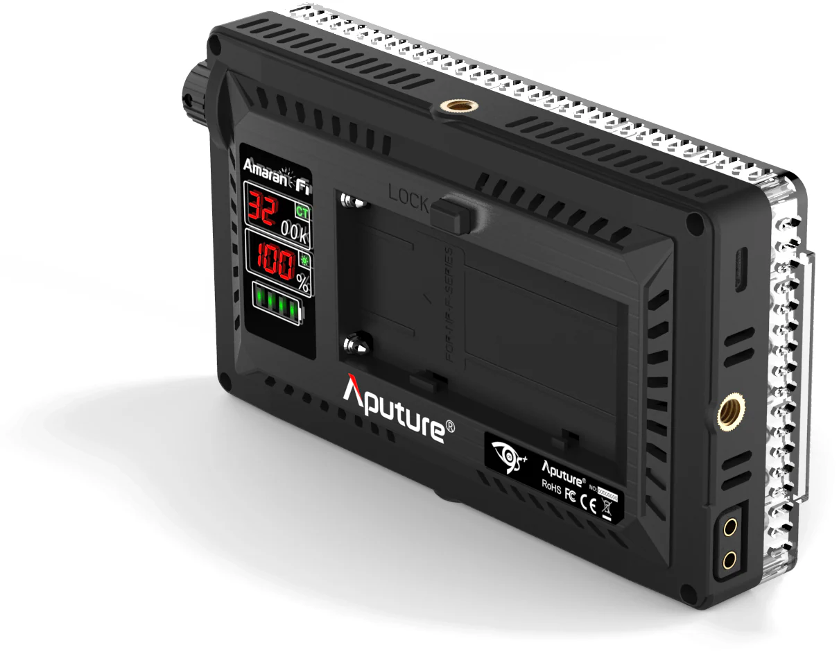 Aputure Amaran AL-F7 On-Camera Variable Color LED Light (3200 to 9500K) - Image 3