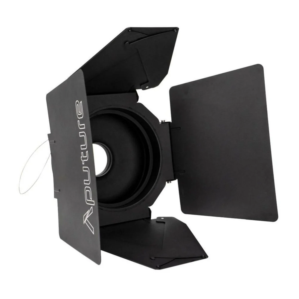 Aputure F10 Barndoors for LS 600d Fresnel Attachment - Image 3