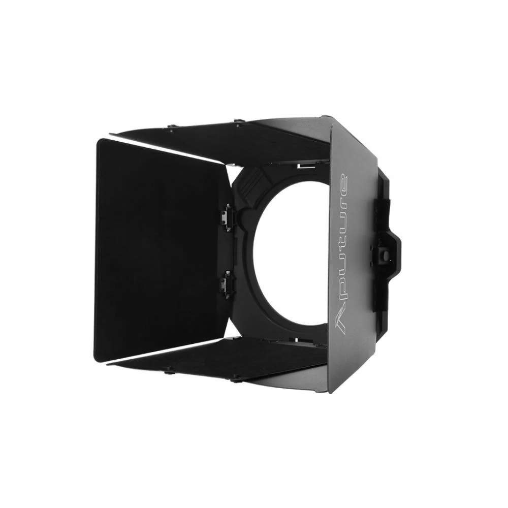 Aputure STORM 400x (V-Mount) (US) with CF7 Fresnel and Barn Doors Kit Bundle - Image 3