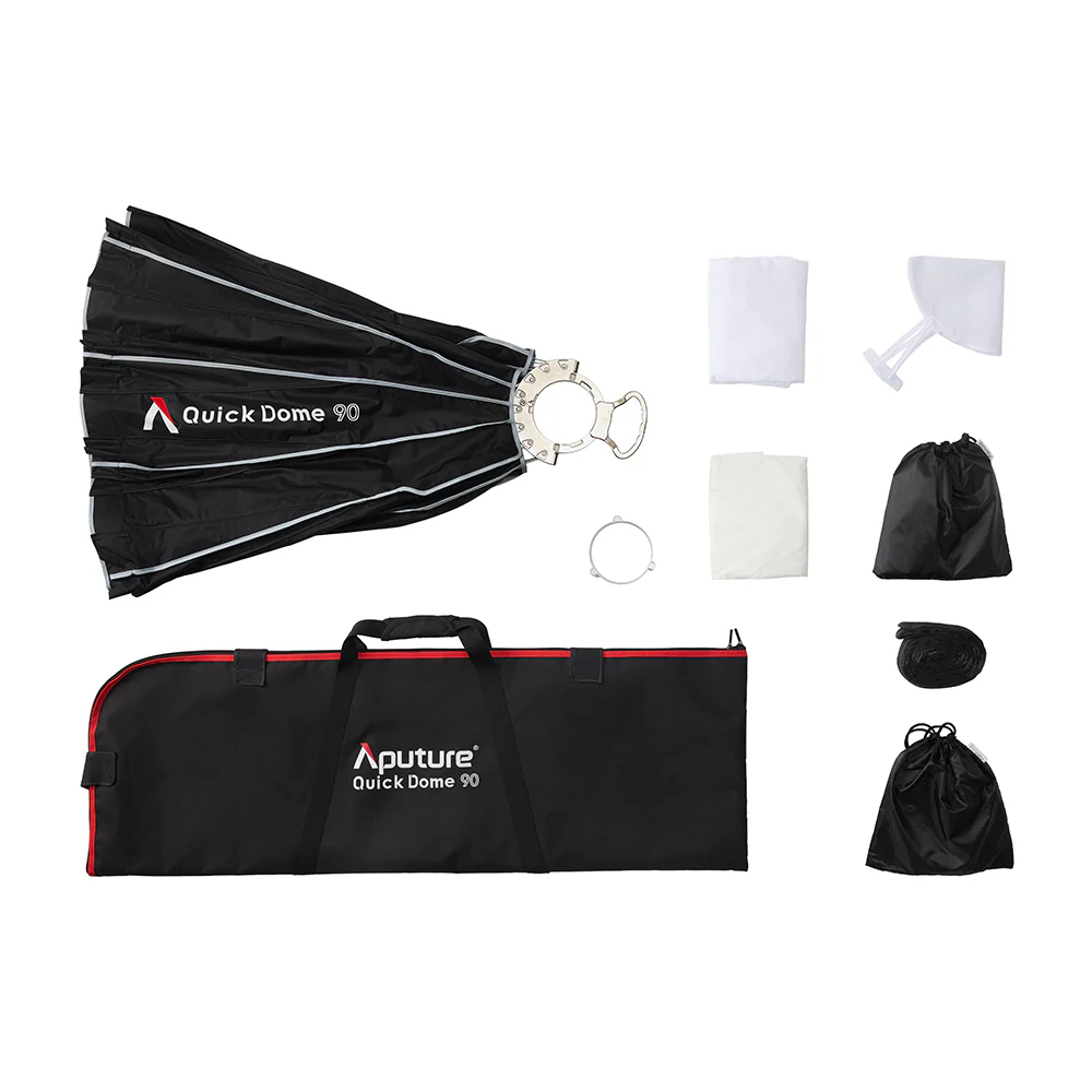 Aputure STORM 400x Tunable White LED Monolight (Gold Mount) with 35-Inch Softbox - Image 9