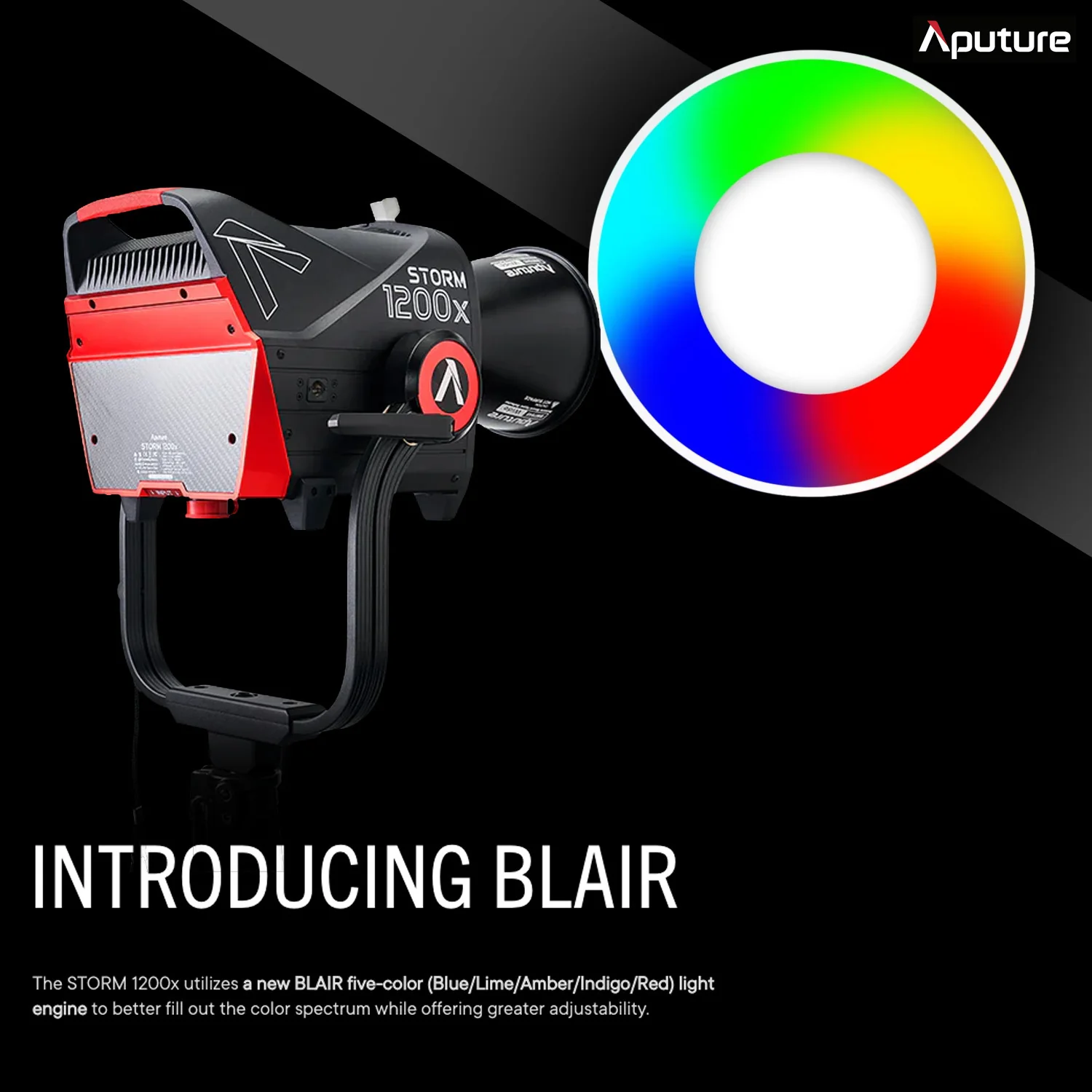Aputure Storm 1200x with Wide Reflector with Storm 1200x Reflector Kit (Narrow and Medium) Bundle - Image 3