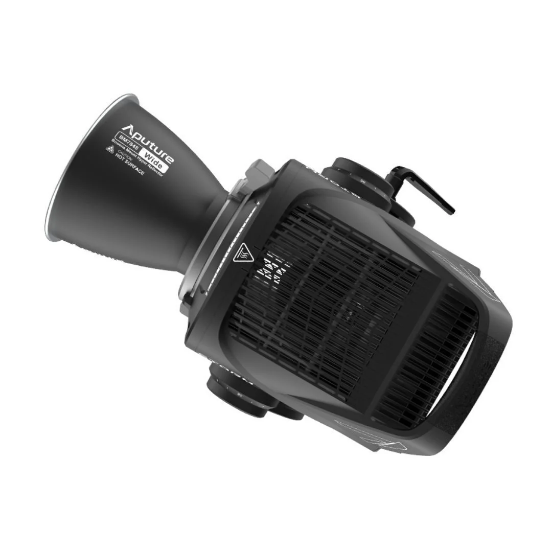 Aputure Storm 1000c Point-Source Fixture with Wide Hyper Reflector and BLAIR-CG LED Chipset (Black) - Image 4