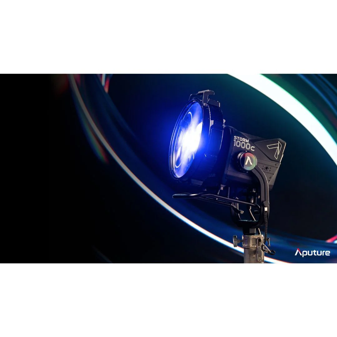 Aputure Storm 1000c Point-Source Fixture with Wide Hyper Reflector and BLAIR-CG LED Chipset (Black) - Image 8