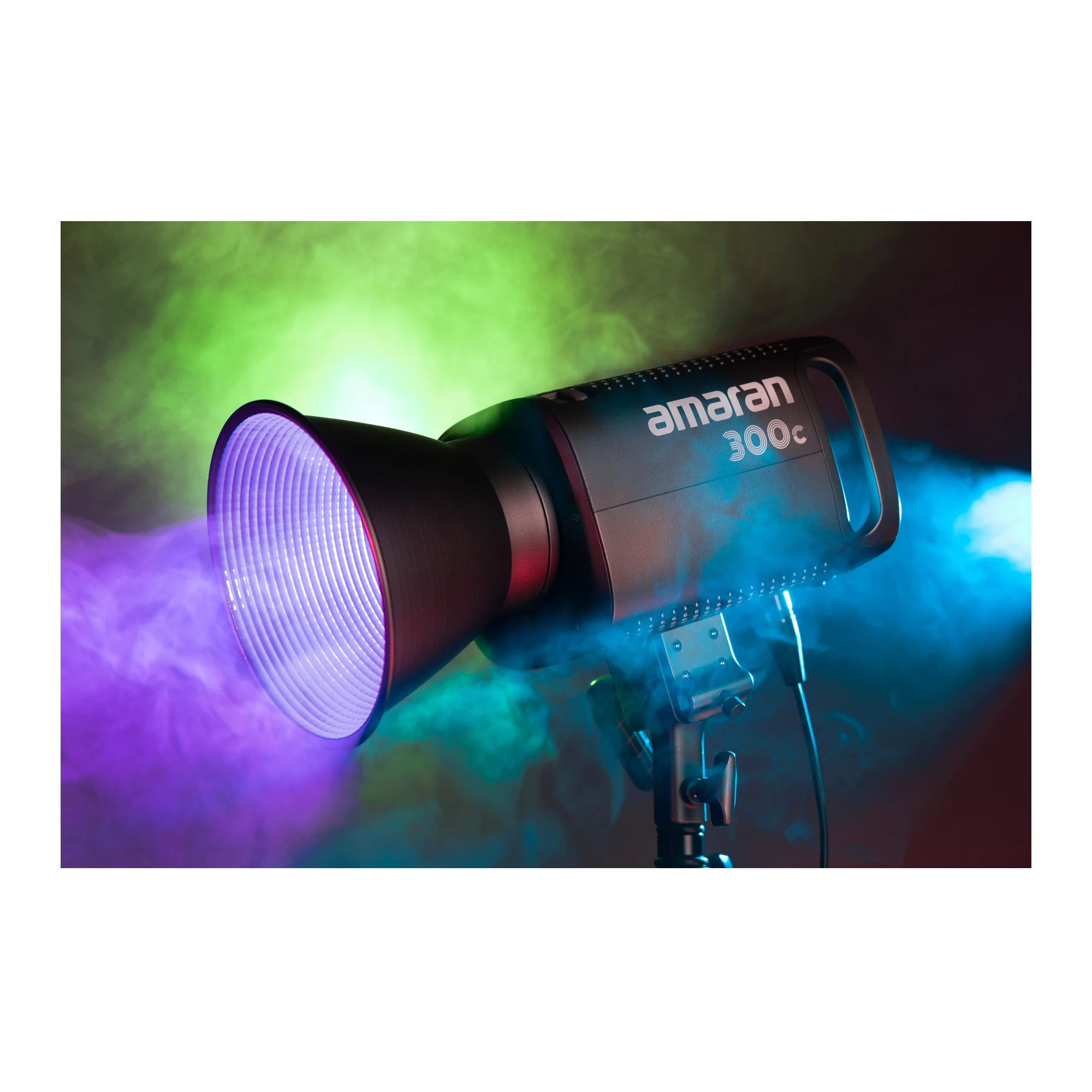 Amaran 300c RGB LED Monolight with Lantern Softbox and Accessory Kit - Image 10