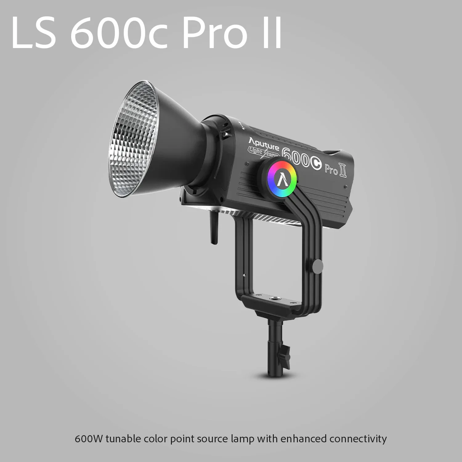 Aputure LS 600C Pro II RGB LED Monolight (A-Mount) with Light Dome 150, Fresnel, and Barndoor Bundle - Image 2