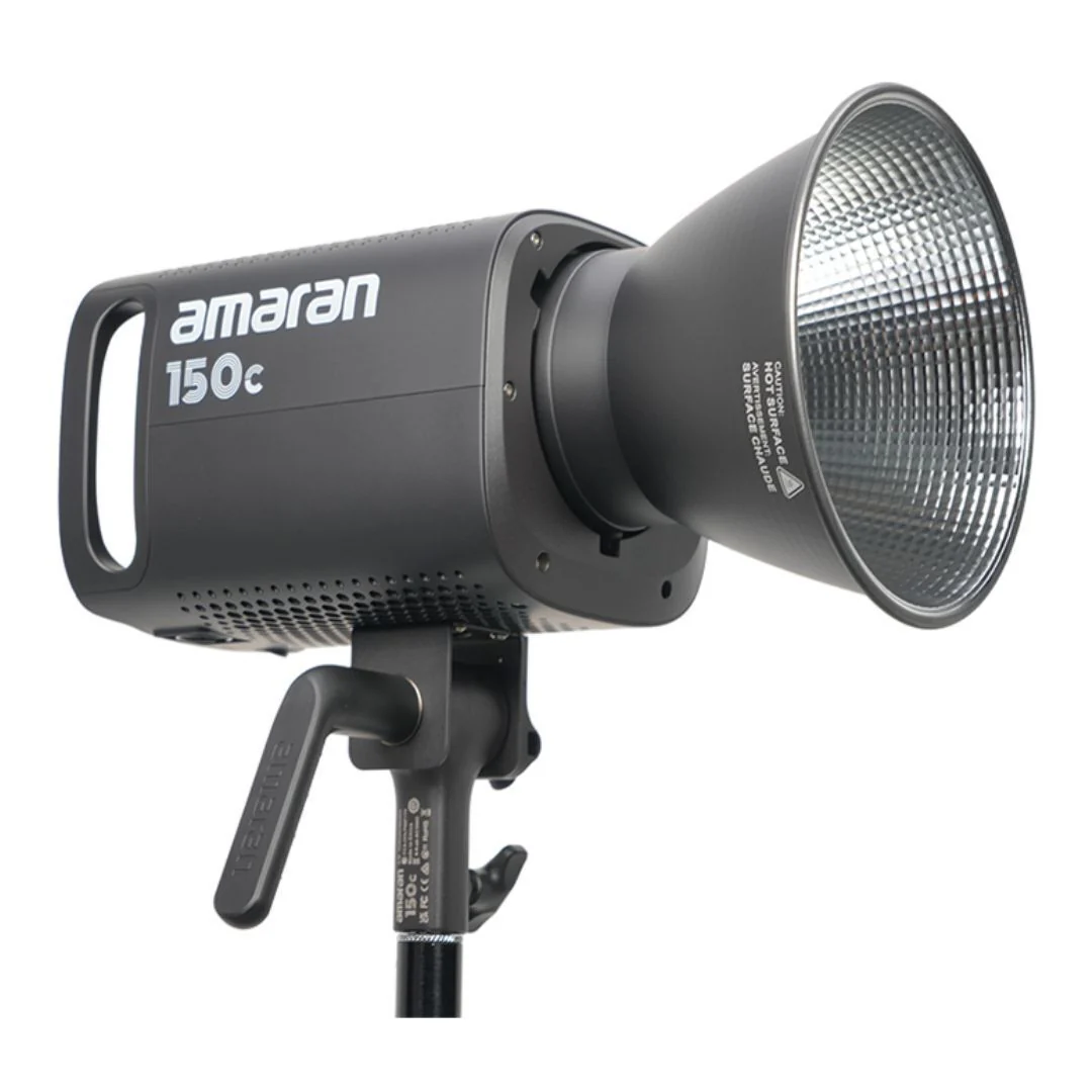 Aputure amaran 150c RGBWW Full-Color 150W Output Bowens Mount Point-Source LED (Charcoal) - Image 2