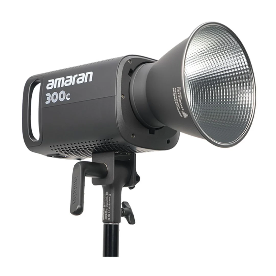 Aputure amaran 300c 300W RGBWW Full-Color Bowens Mount Point-Source LED (Charcoal) - Image 3