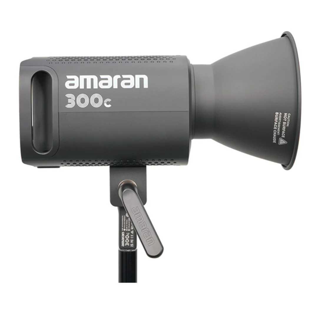 Aputure amaran 300c 300W RGBWW Full-Color Bowens Mount Point-Source LED (Charcoal) - Image 4