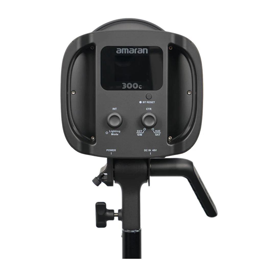 Aputure amaran 300c 300W RGBWW Full-Color Bowens Mount Point-Source LED (Charcoal) - Image 6