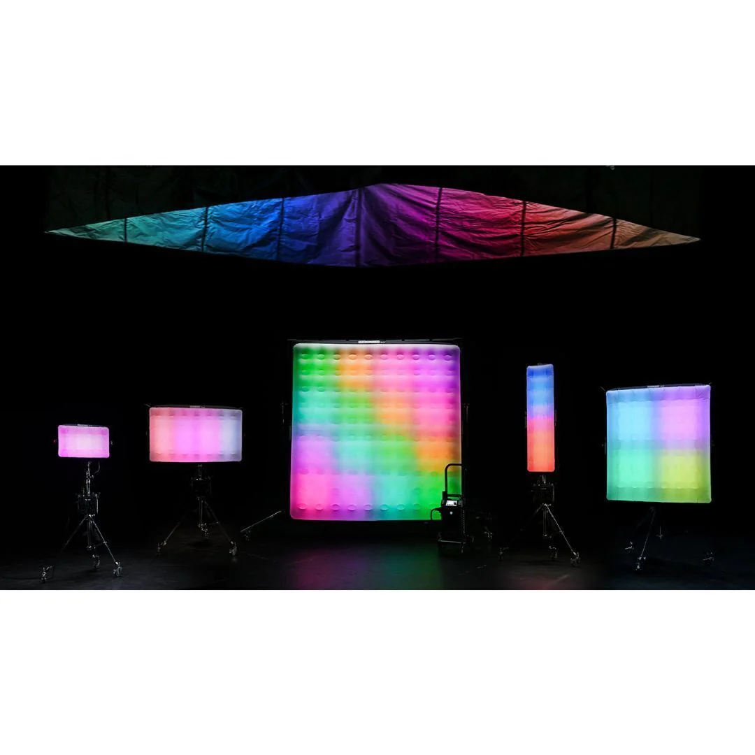 Aputure INFINIMAT Kit of 8x8 Full-Color Pixelated LED Modular Light Mat with Inflatable Softbox - Image 8