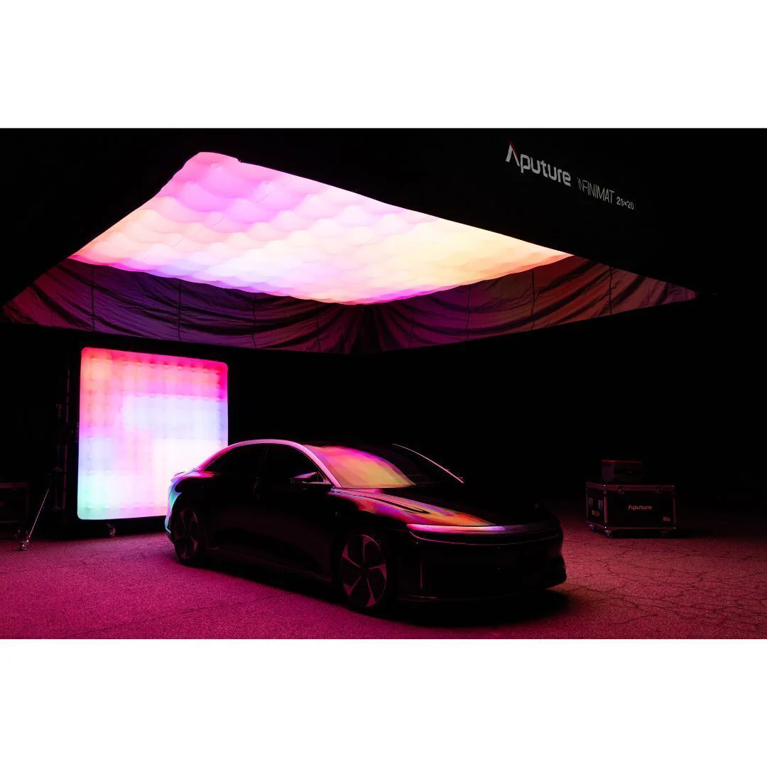 Aputure INFINIMAT 20x20 Kit of Full-Color Pixelated LED Modular Light Mat with Inflatable Softbox - Image 8