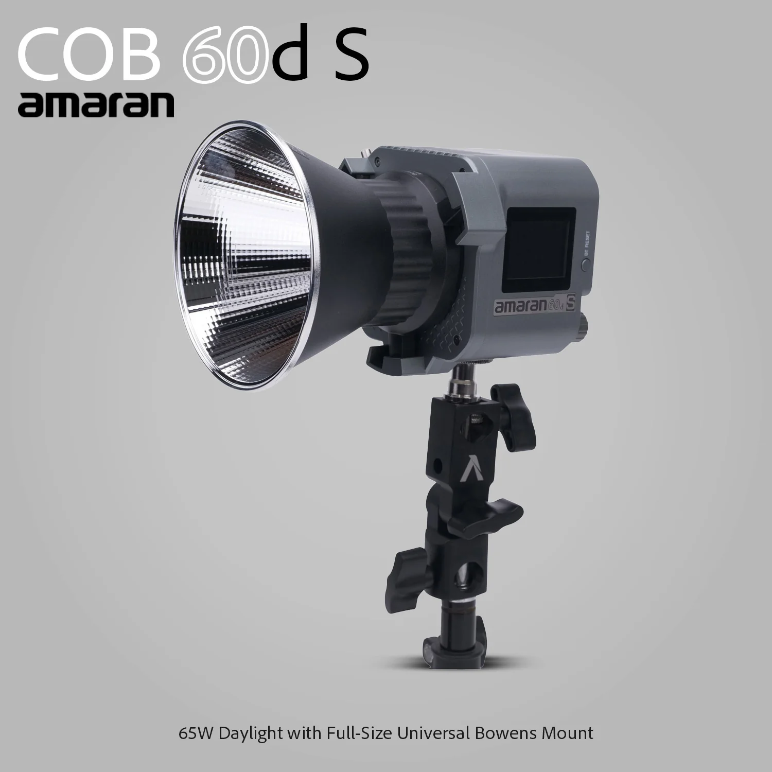 Aputure Amaran COB 60D S Point Source LED 65W Daylight with Full-Size Universal Bowens Mount - Image 6