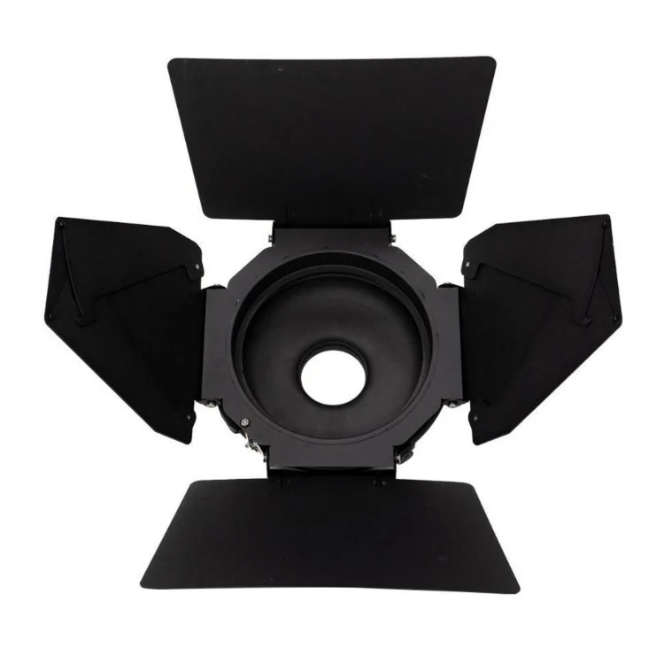 Aputure LS 600d Daylight LED Monolight (V-Mount) with C-Stand, F10 Barndoors, Light Dome III - Image 4