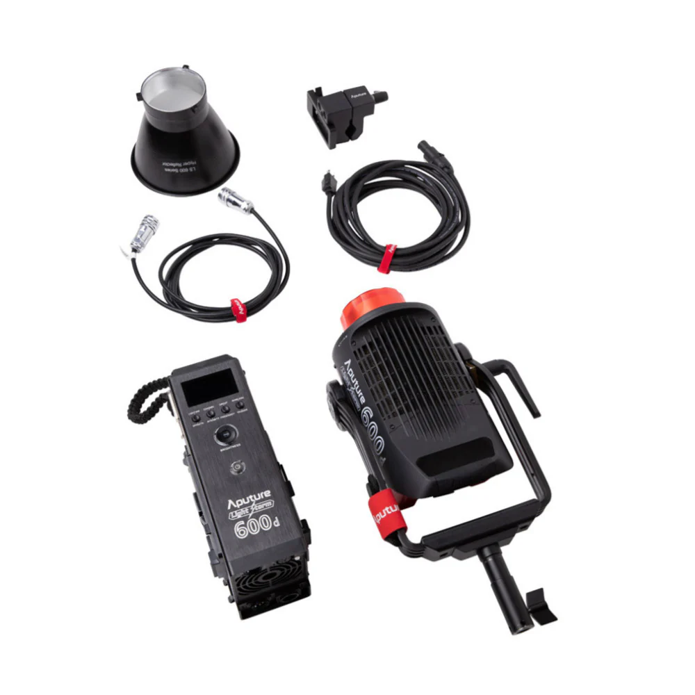 Aputure LS 600d Daylight LED Monolight (V-Mount) with Light Dome Mini III - Image 17
