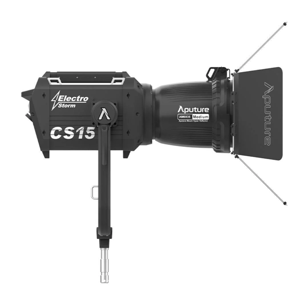 Aputure Electro Storm CS15 1500W Tunable Full-Color Point Source Lamp with AC Power Cable (Black) - Image 2