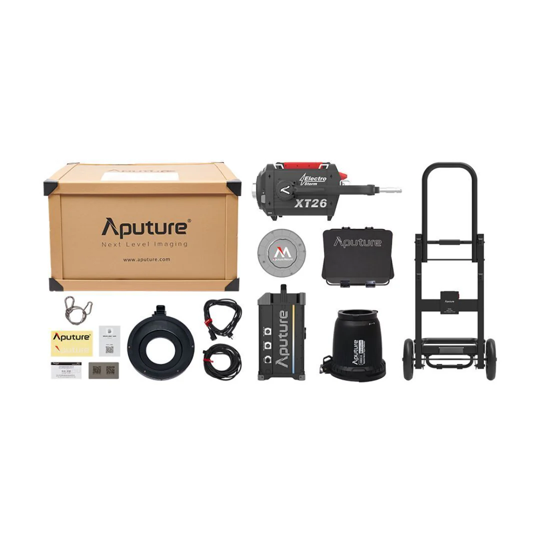 Aputure Electro Storm XT26 2600W Tunable White Point Source 60A Bates LED Fixture (Black) - Image 8