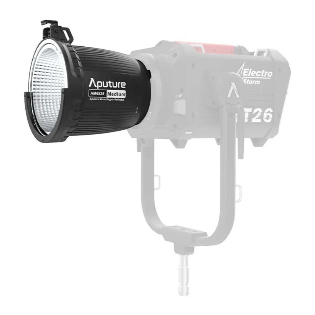 Aputure AM6835 Medium-Angle Reflector for Electro Storm CS15 and XT26 Lights (Black) - Image 6