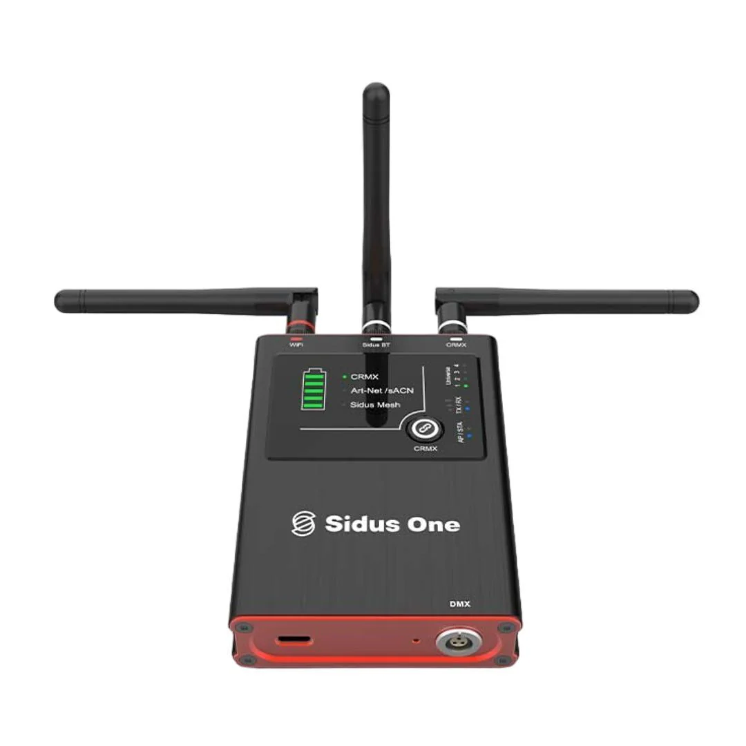 Aputure Sidus One Battery-Powered Single-Universe DMX and CRMX Transceiver with Sidus Bluetooth - Image 4