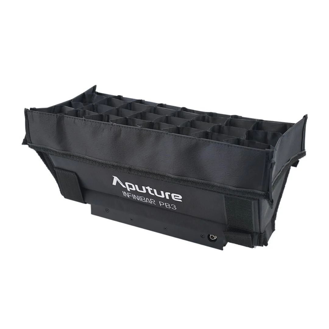 Aputure INFINIBAR PB3 Rectangular LED Light Modifier Softbox with 45-Degree Grid for Filmmakers - Image 2