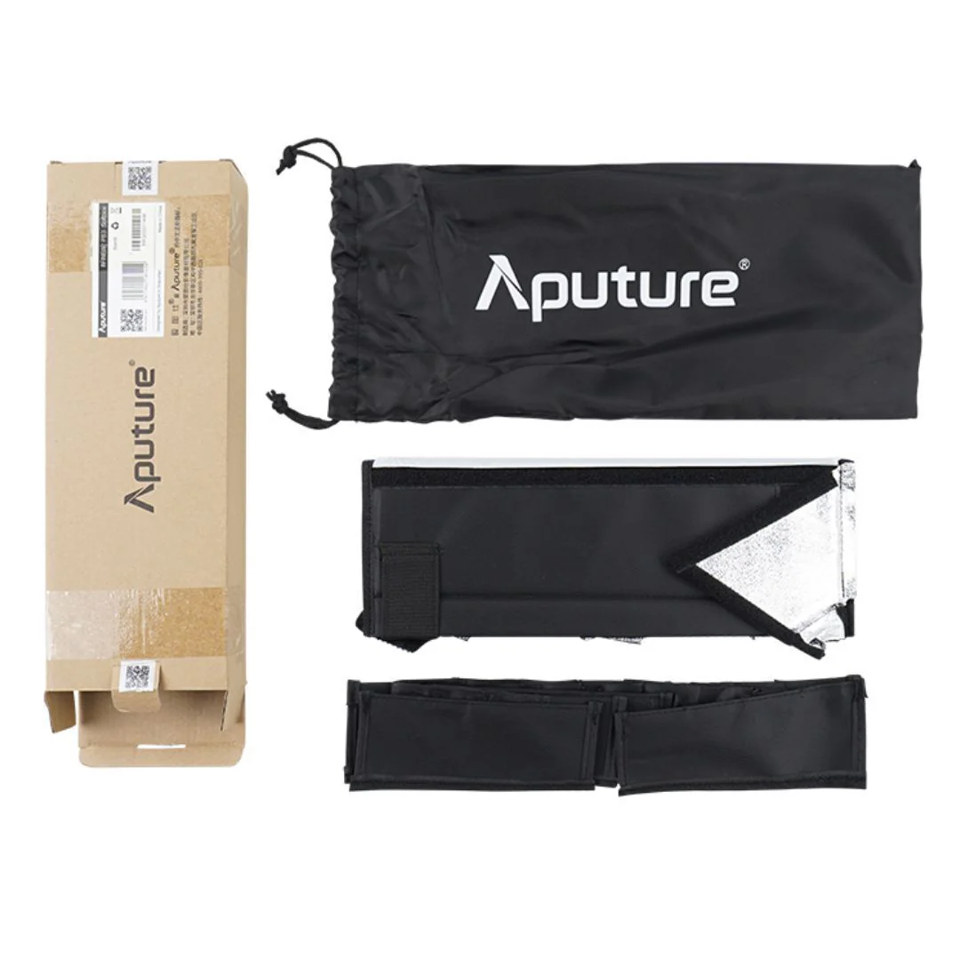 Aputure INFINIBAR PB3 Rectangular LED Light Modifier Softbox with 45-Degree Grid for Filmmakers - Image 4