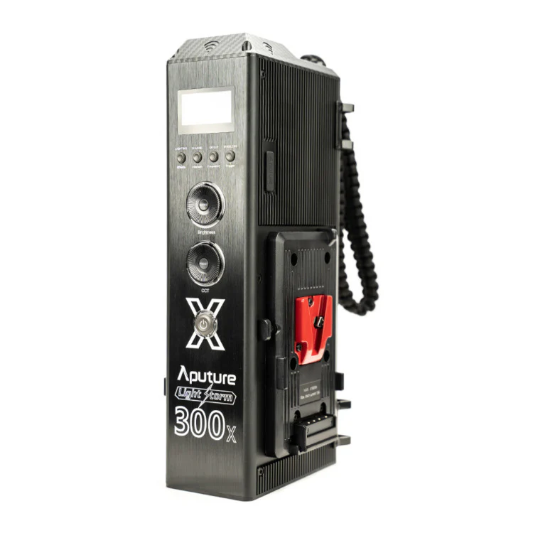 Aputure Light Storm 300x Bi-Color LED Light Kit with V-Mount Battery Plate - Image 7