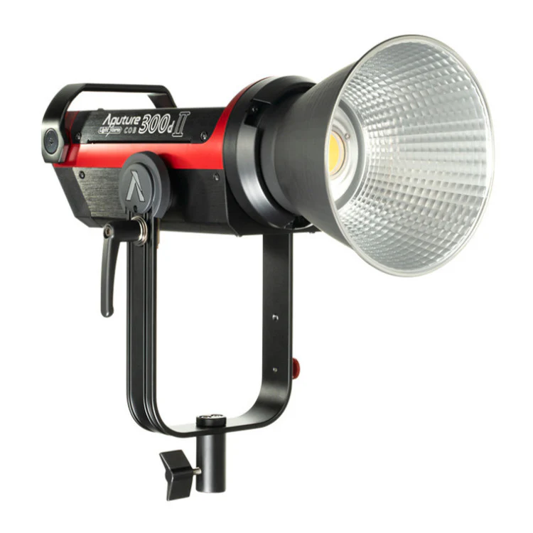 Aputure Light Storm C300d Mark II LED Light Kit with Gold Mount Battery Plate