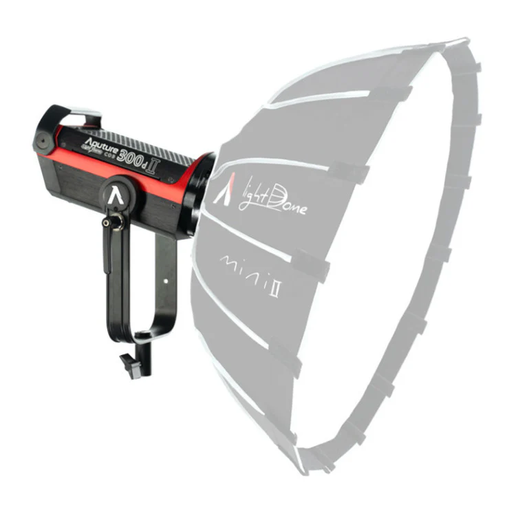 Aputure Light Storm C300d Mark II LED Light Kit with Gold Mount Battery Plate - Image 7