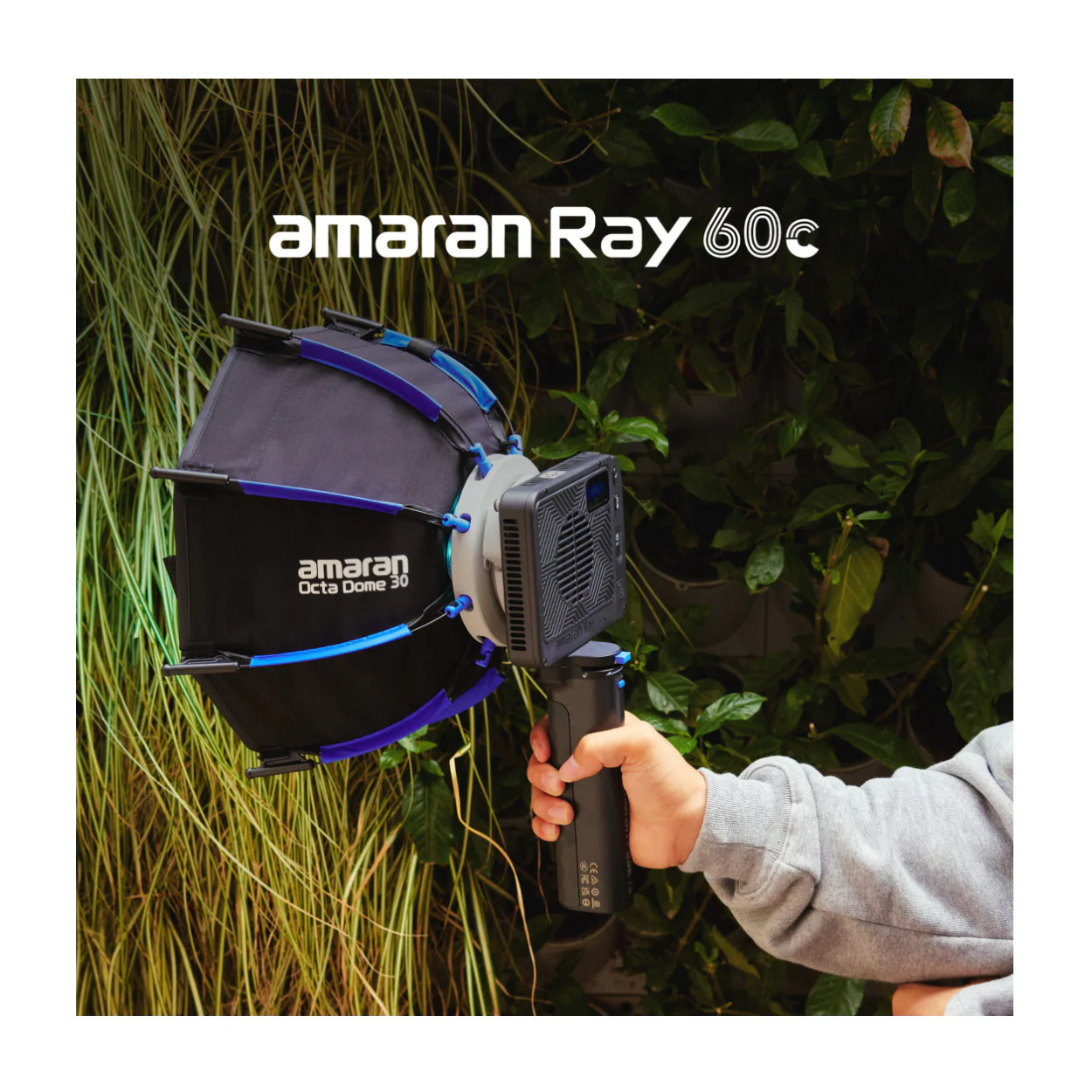 Amaran Ray 60c RGB LED Video Light Bundle with Portable Battery with Ace E-Lock - Image 8
