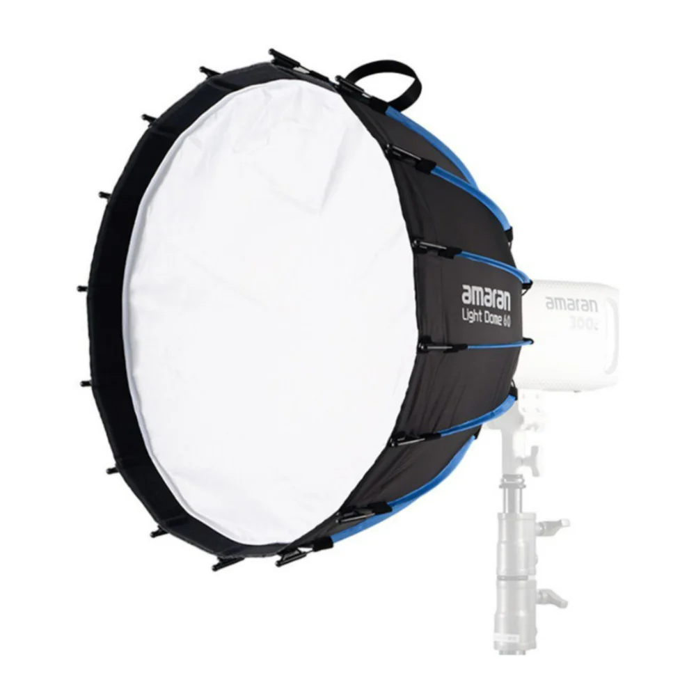 Amaran Ray 60c Full-Color RGB LED Video Light and Bowens Mount Softbox Bundle - Image 5