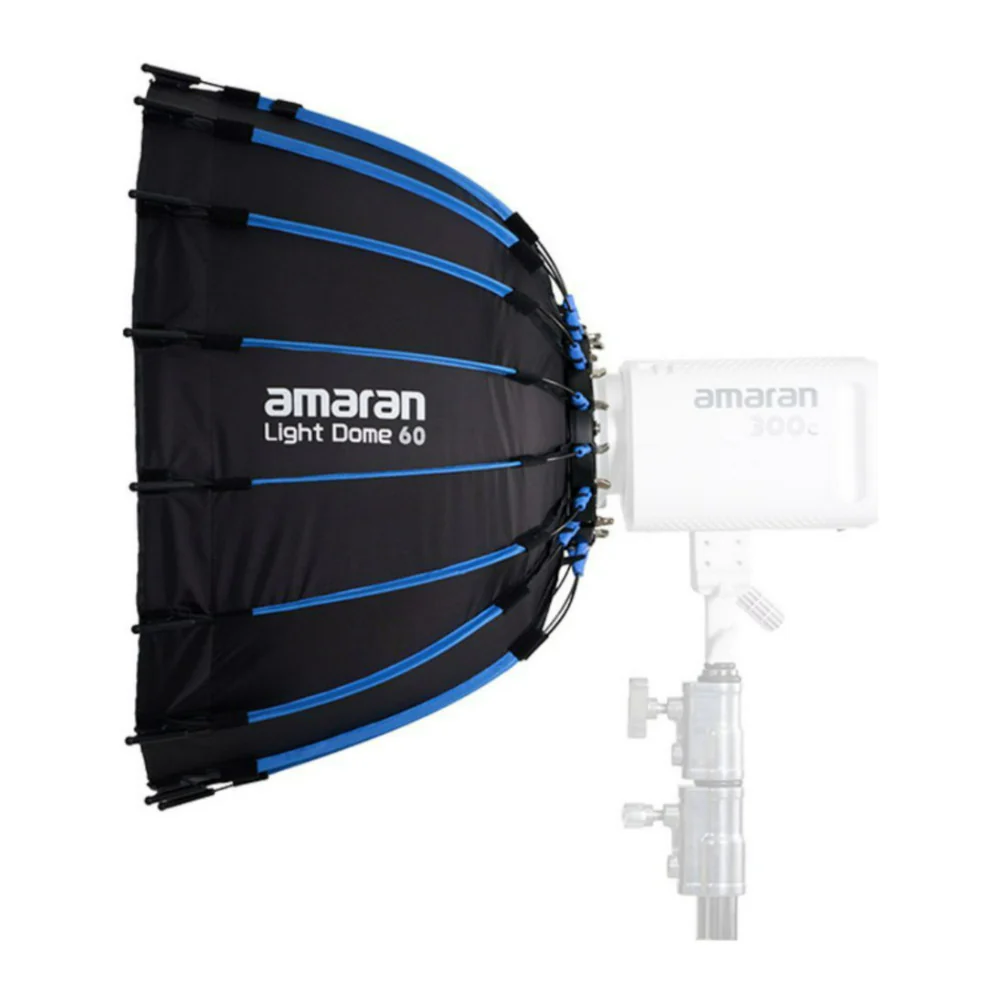 Amaran Ray 60c Full-Color RGB LED Video Light and Bowens Mount Softbox Bundle - Image 6