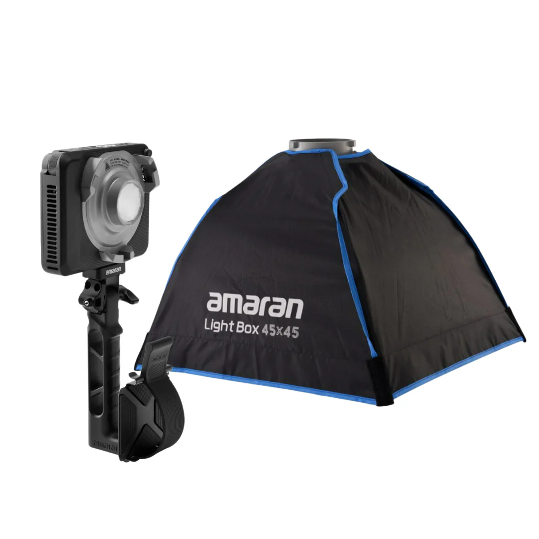 Amaran Ray 60c Full-Color RGB LED Video Light Bundle with Bowens Mount Softbox