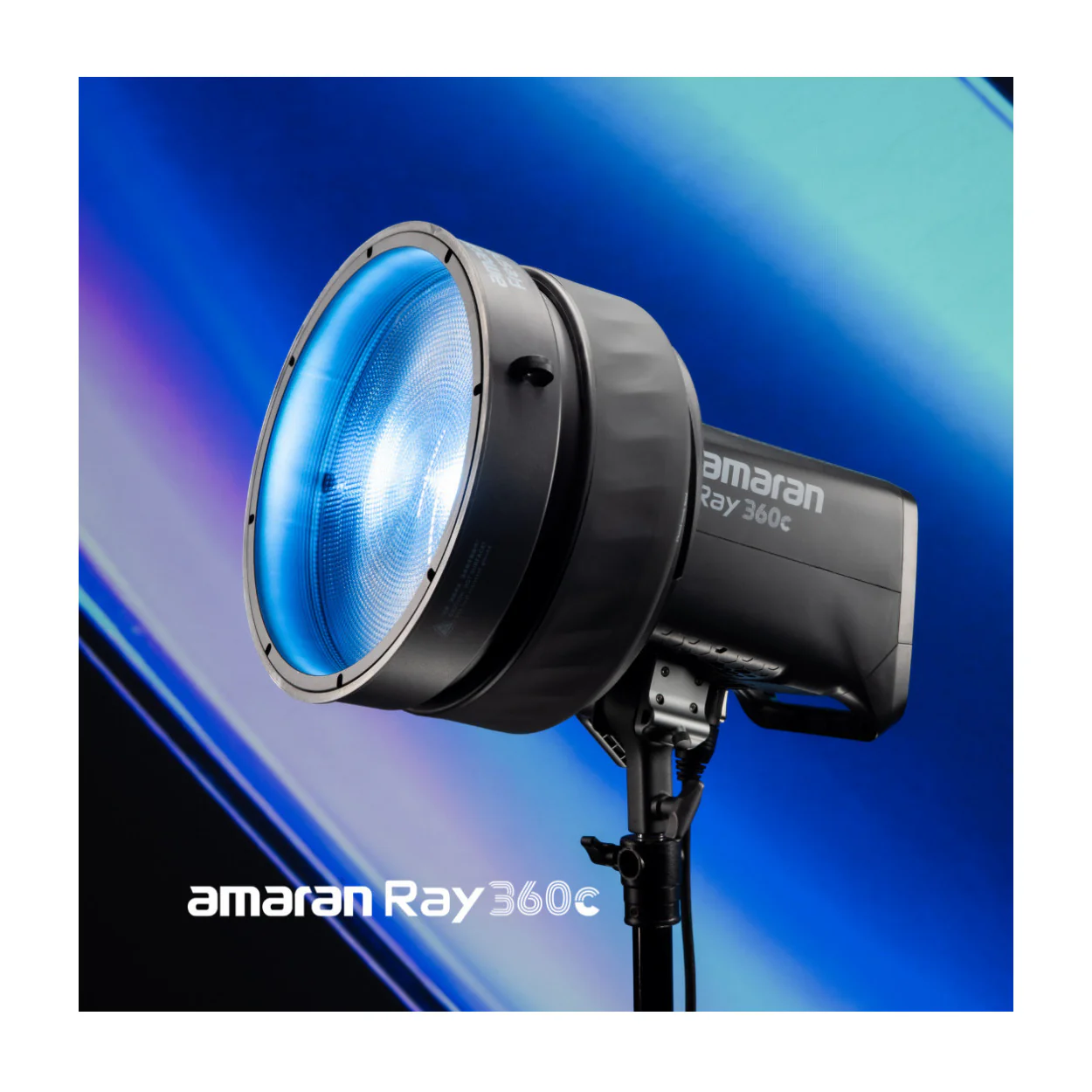 Amaran Ray 360W Full-Color COB Video Light with 3-Feet Softbox Bundle - Image 4