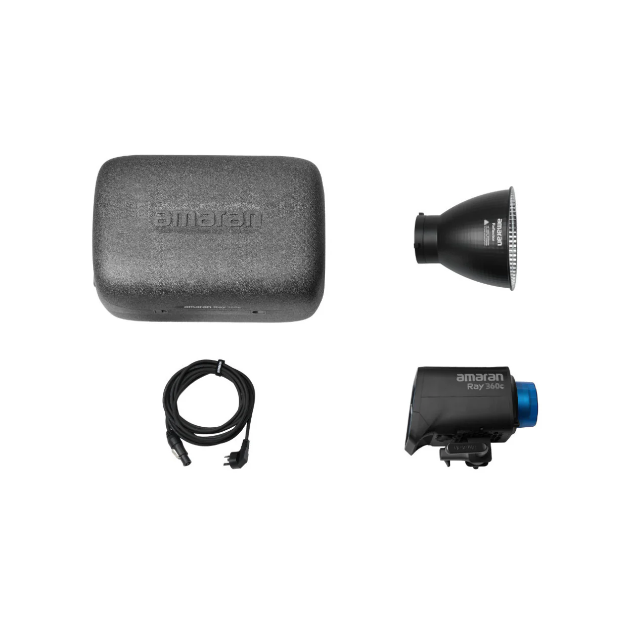 Amaran Ray 360W Full-Color COB Video Light with 3-Feet Softbox Bundle - Image 9