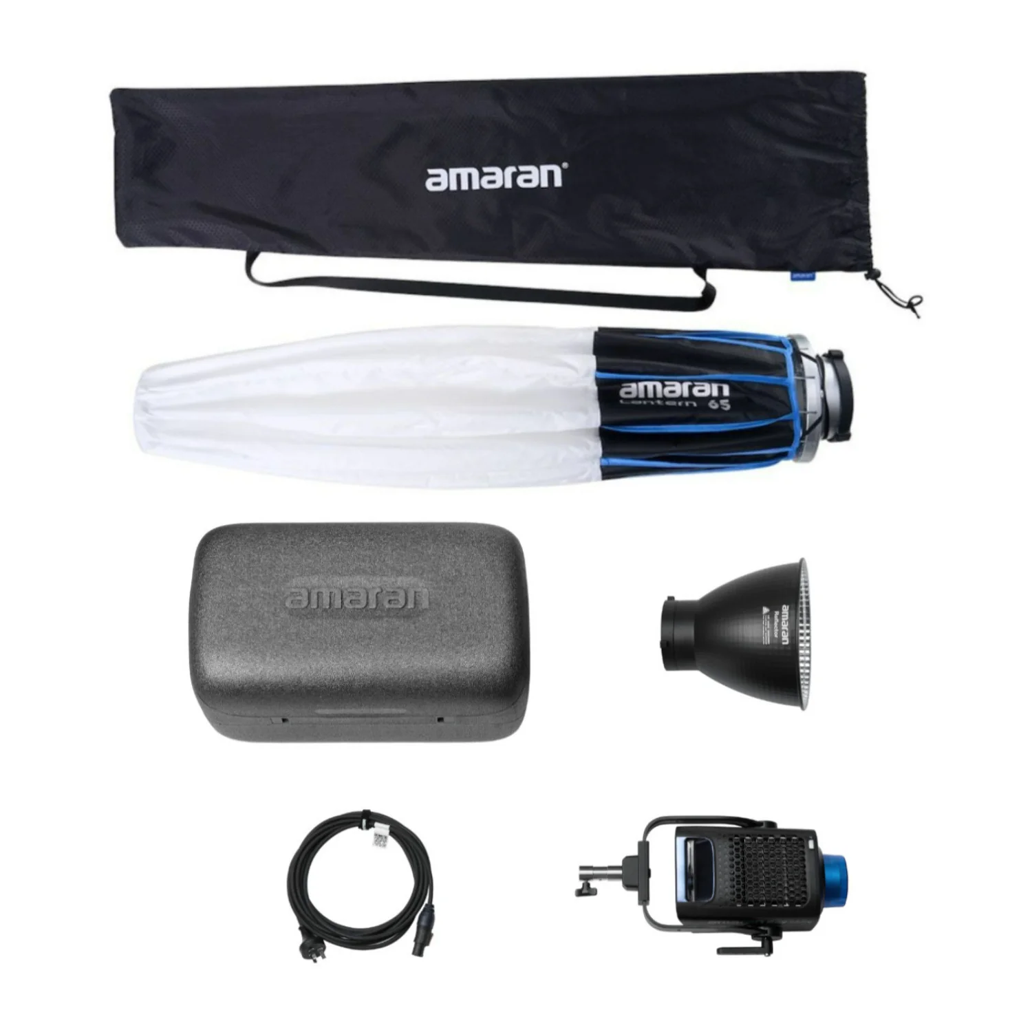Amaran Ray 660W Full-Color COB Video Light Bundle with 2-Feet Lantern 65 Softbox - Image 4