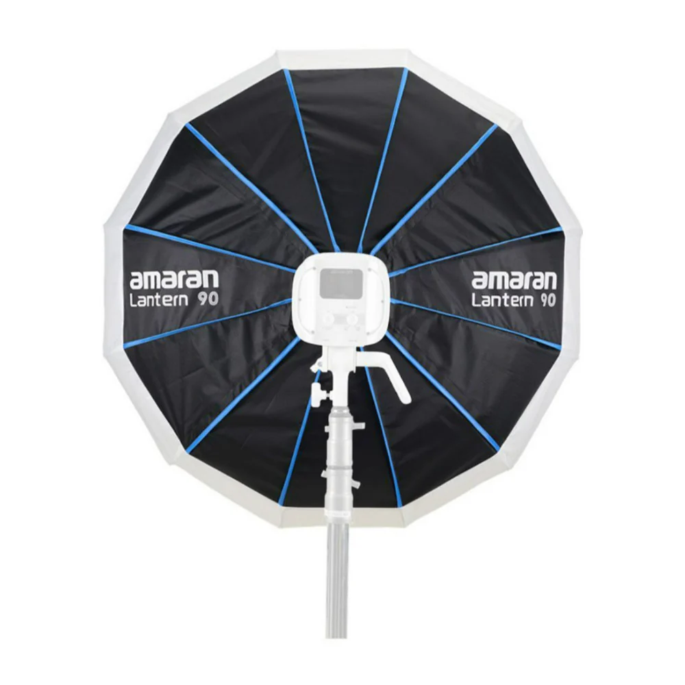 Amaran Ray 660W Full-Color COB Video Light Bundle with 3-Feet Lantern 90 Softbox - Image 4