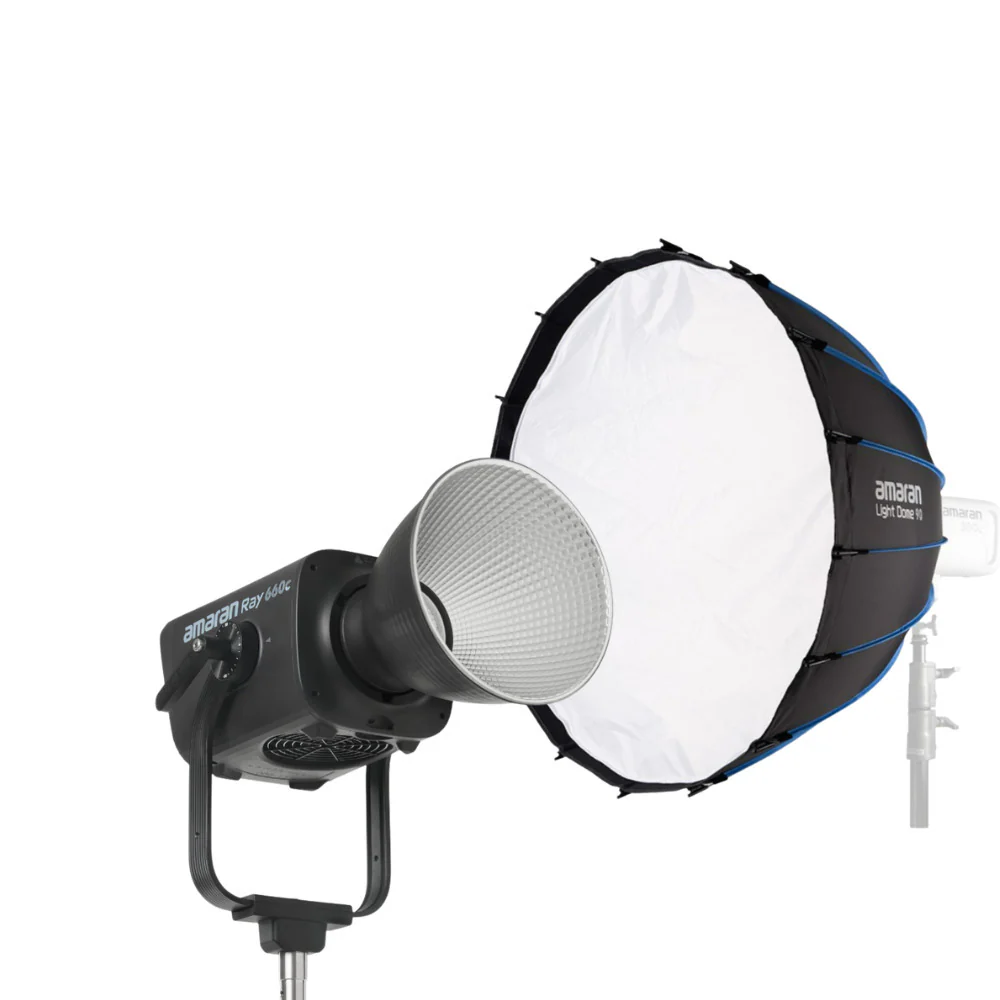 Amaran Ray 660W Full-Color COB Video Light with 3-Feet Softbox Bundle