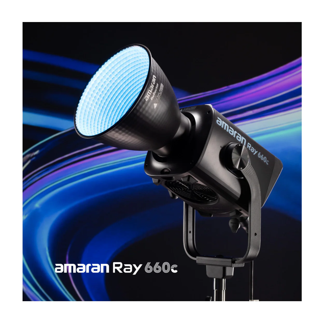 Amaran Ray 660W Full-Color COB Video Light with 3-Feet Softbox Bundle - Image 2