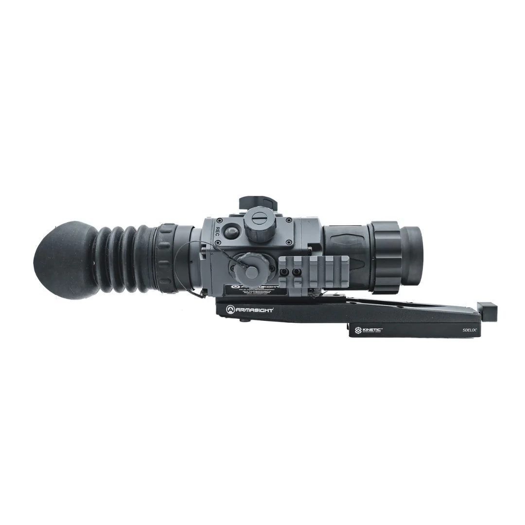 Armasight Contractor 640 2.3-9.2x35 Thermal Weapon Sight with ArmaCore 640 Thermal Core (Gray) - Image 4