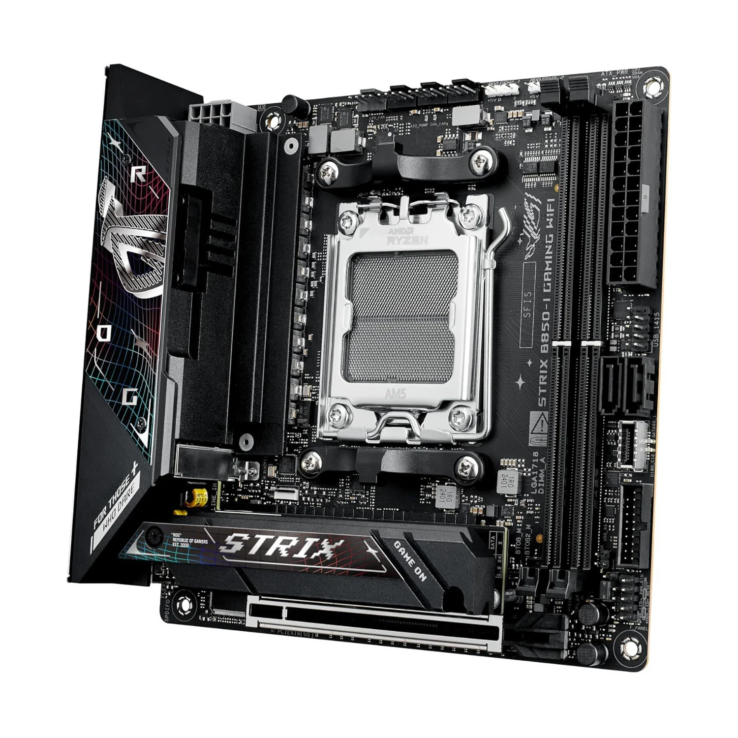 ASUS ROG Strix B850-I Gaming AMD B850 Mini-ITX Motherboard with Power Stages - Image 6