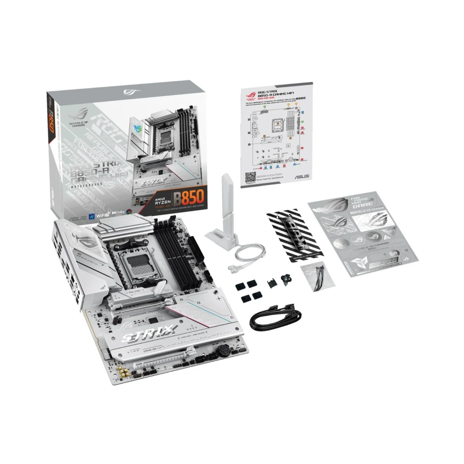 ASUS ROG Strix B850-A Gaming Wi-Fi AMD ATX Motherboard, Socket AM5 - Image 7