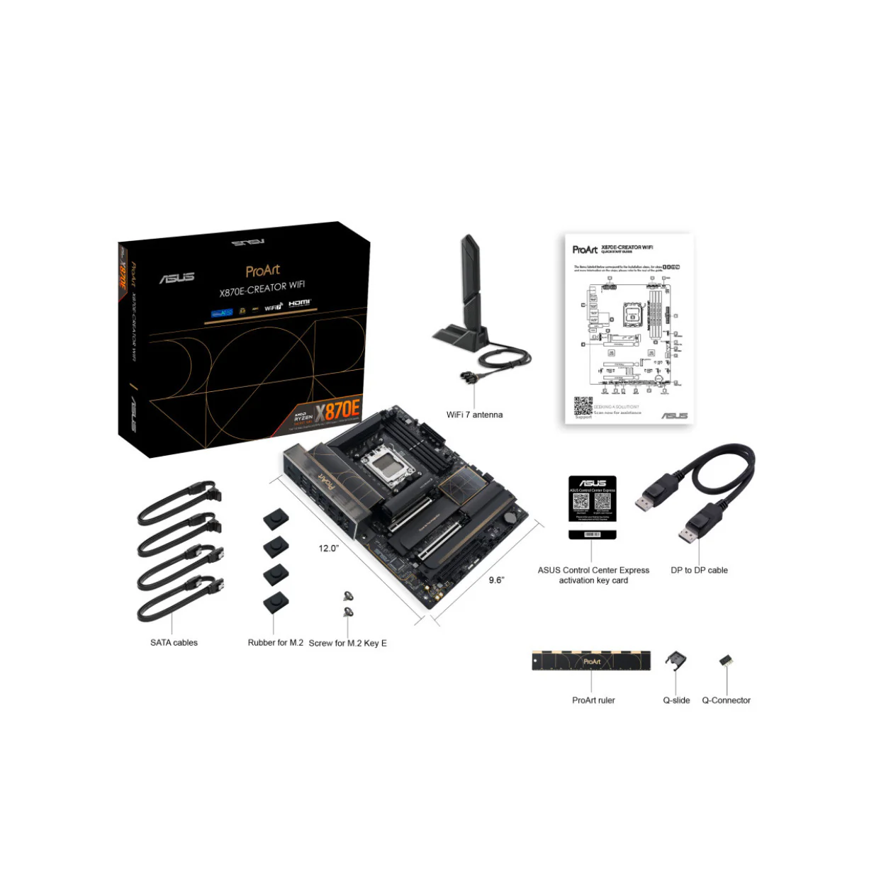 ASUS ProArt X870E-CREATOR WIFI AMD AM5 X870E ATX Motherboard - Image 8
