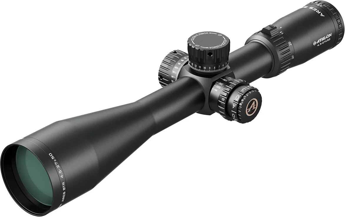 Athlon Optics Ares BTR 4.5-27x5 Riflescope (Exp, SF, APLR3 FFP IR MIL Reticle)