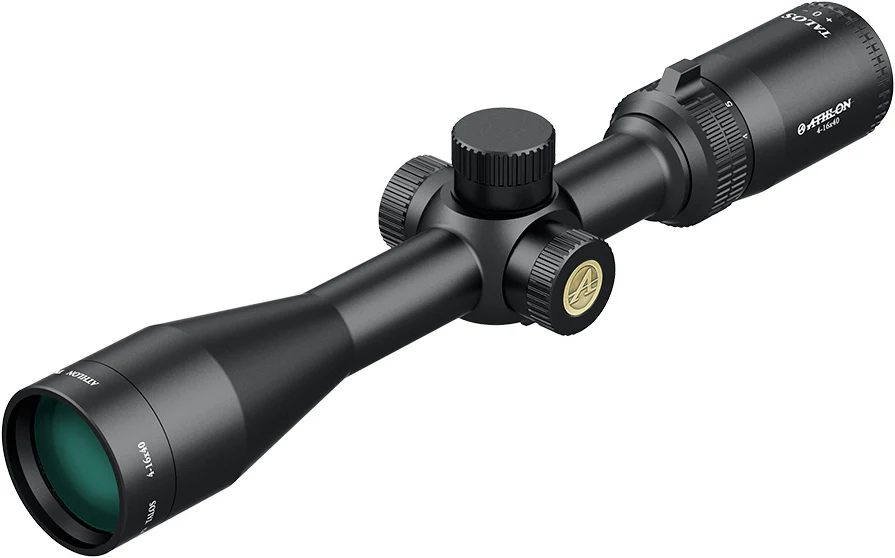 Athlon Optics Talos 4-16x40, Capped, SF, 1 inch, SFP, Mil-Dot Riflescope
