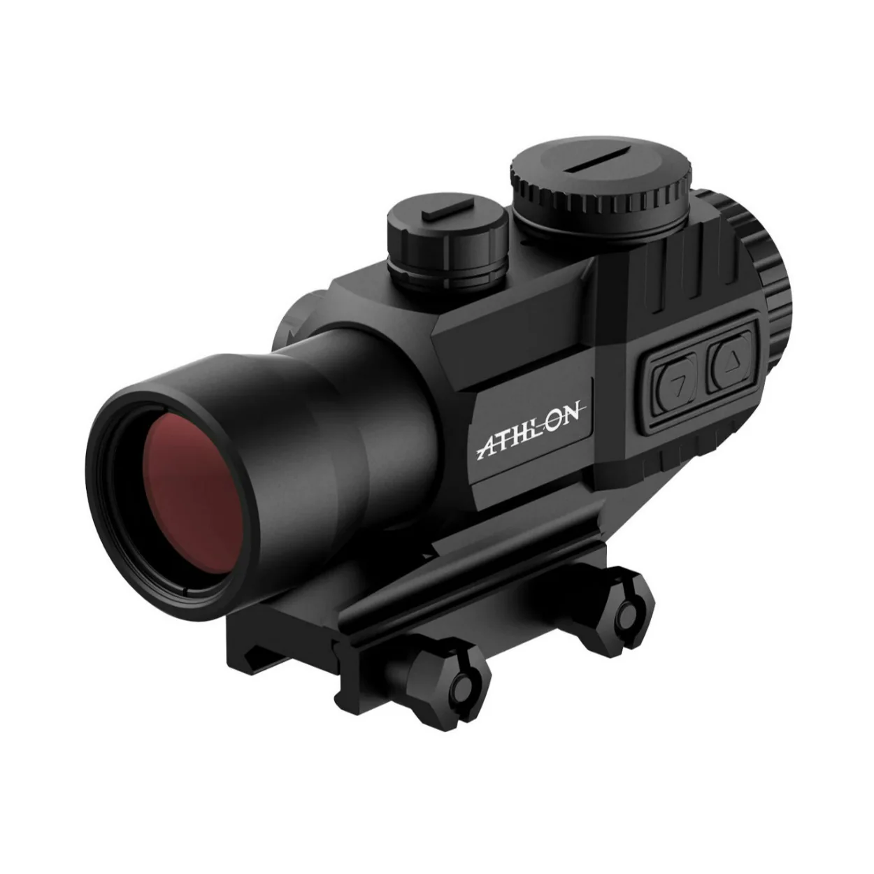 Athlon Optics Midas TSP4 Red/Green Reticle Prism Scope with 4x Magnification