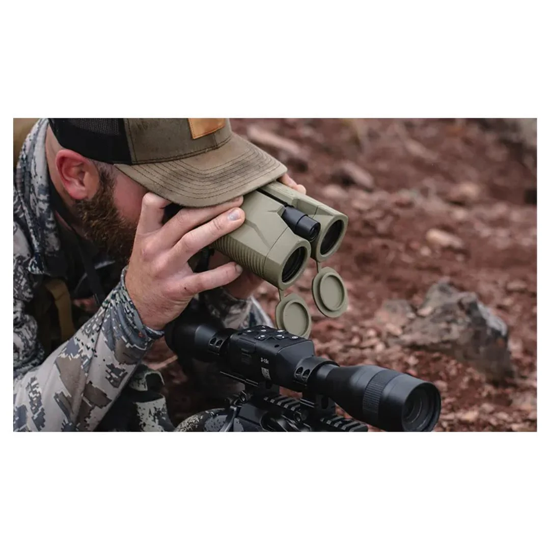 ATN 10x42 LRF 2000 Laser Rangefinding Binocular with Multi-Layer Coating Optics and Bluetooth - Image 3