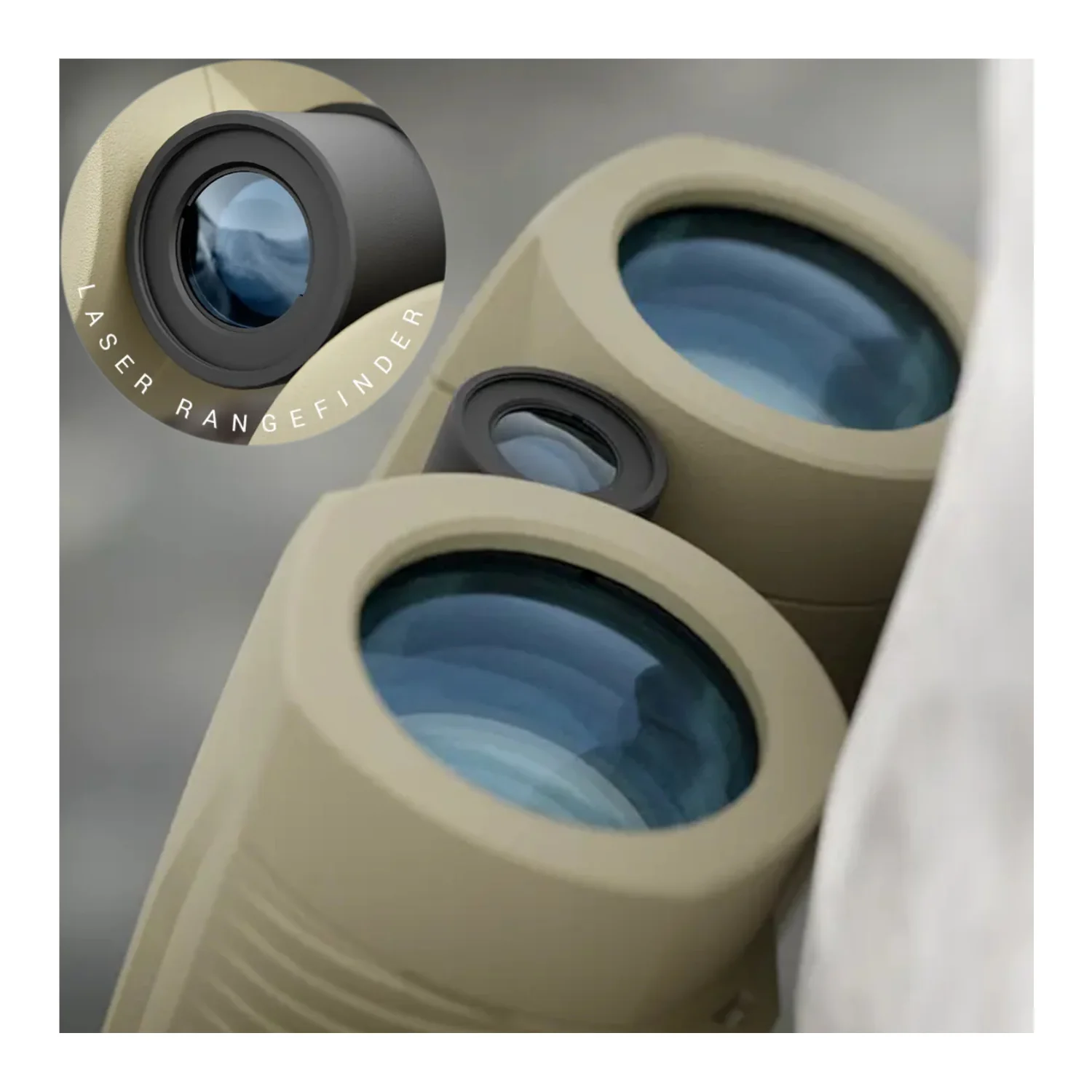 ATN 10x42 3K Laser Ballistics Rangefinder Binoculars IPX6 with LCD Display - Image 2