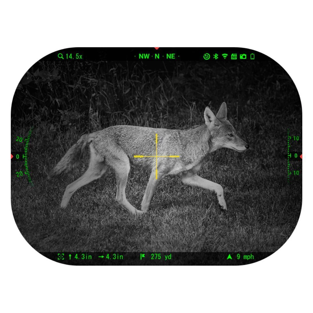 ATN X-Sight 5 3-15x Ultra HD 4K Plus Weather-Resistant Day and Night Vision Rifle Scope (Black) - Image 6