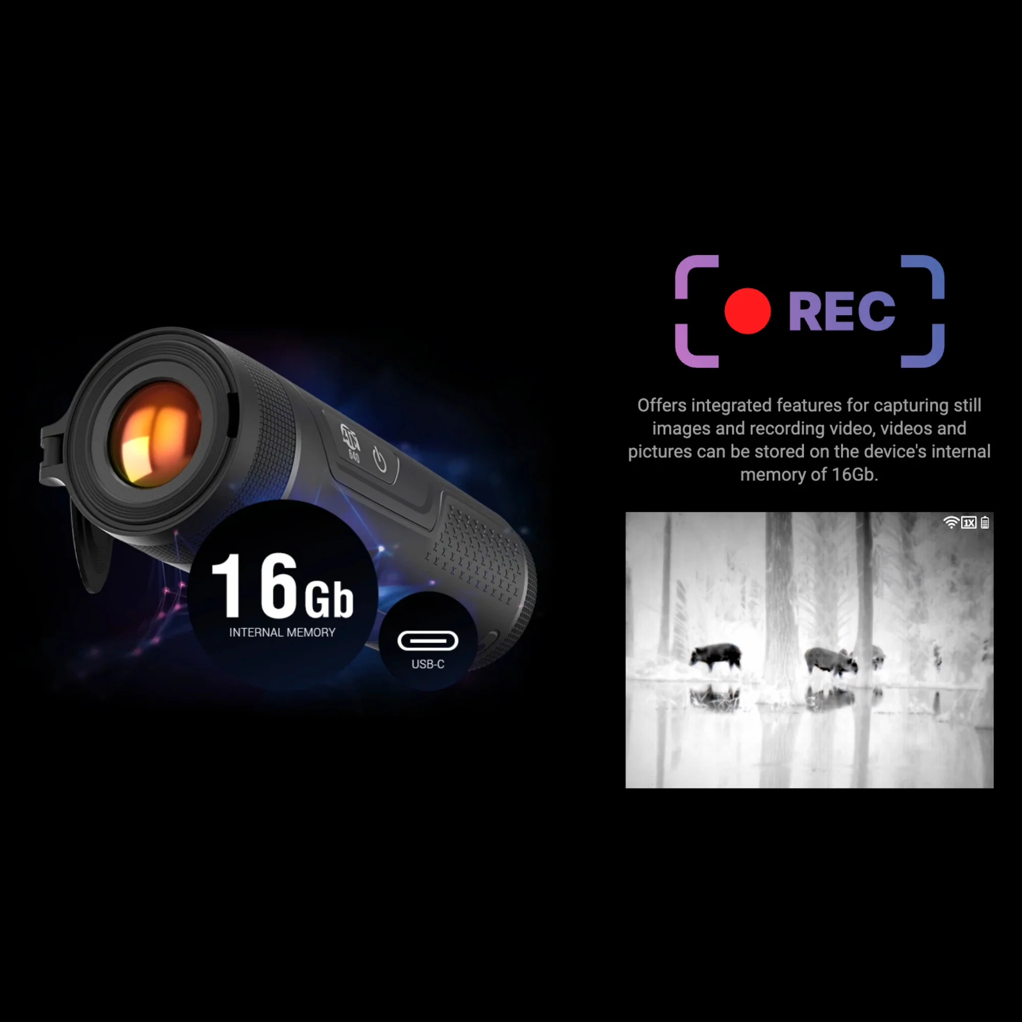 ATN BLAZE TREK 625 Thermal Imaging Monocular - Image 4
