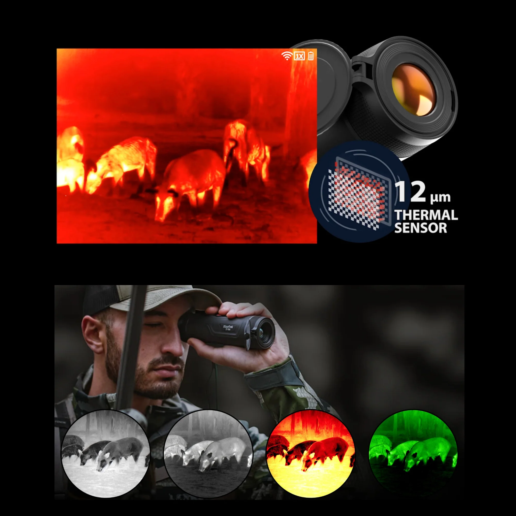ATN BLAZE TREK 625 Thermal Imaging Monocular - Image 5